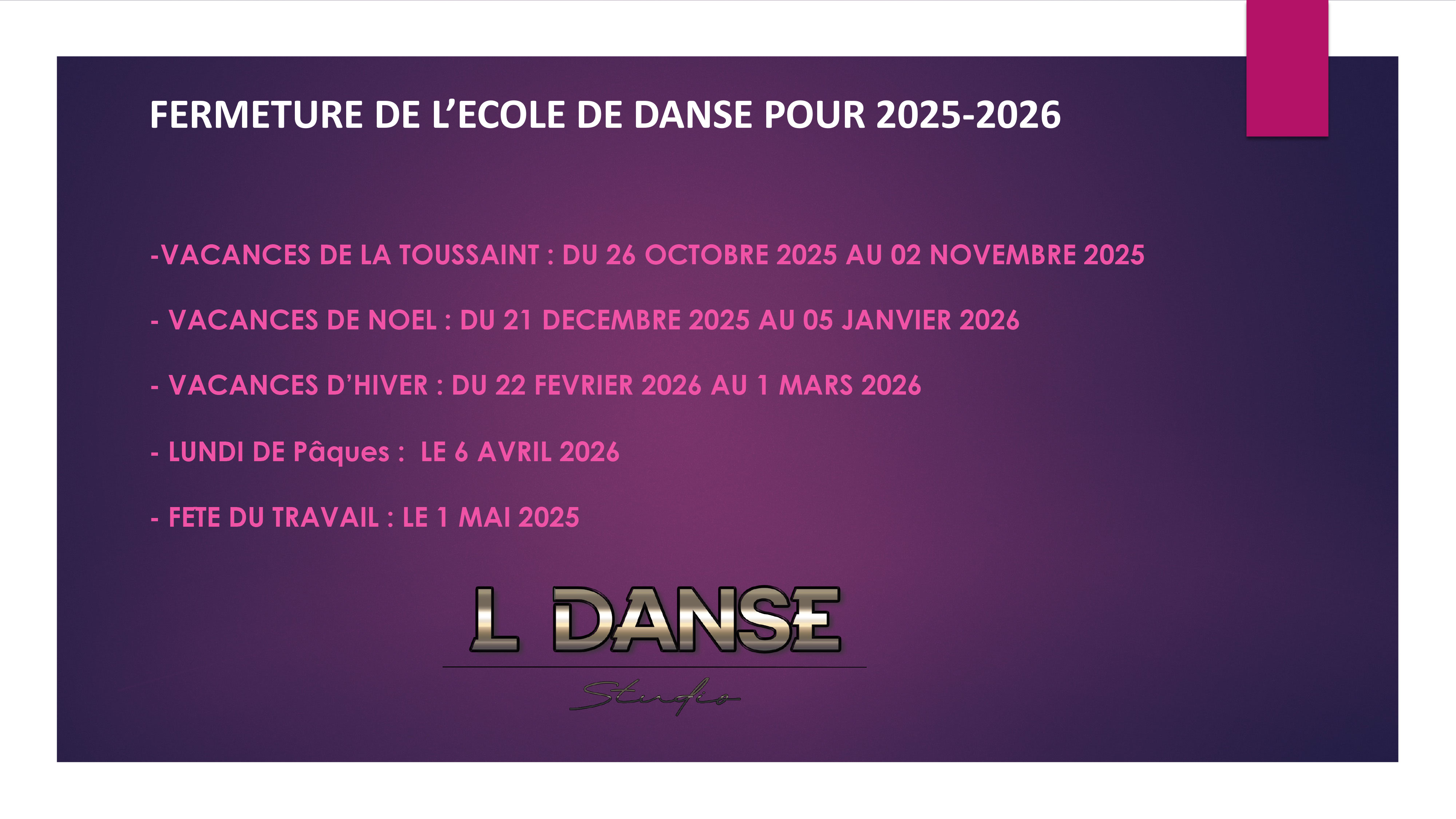 fin cours 25 26