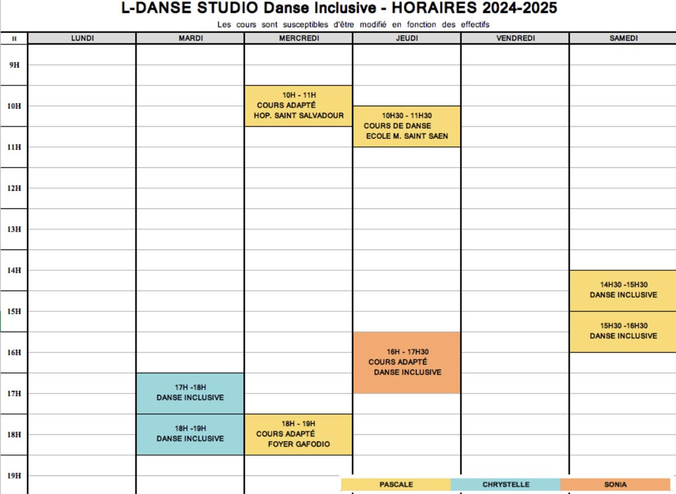 agenda la farlede 2025